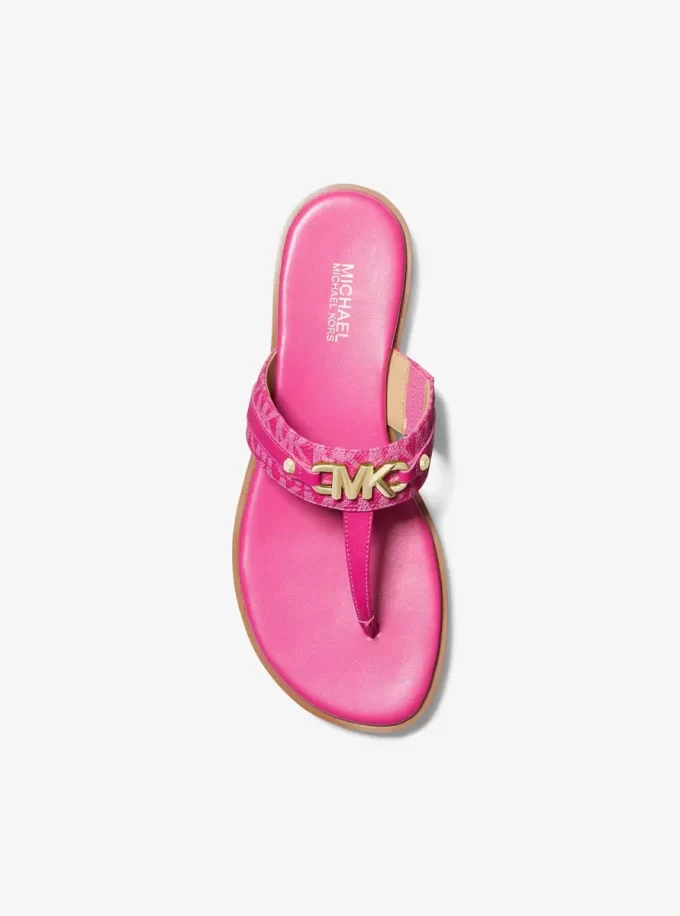 Farrah Signature Logo Sandal
