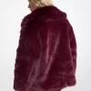 Faux Fur Peacoat