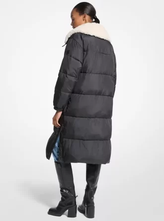 Faux Fur-Trim Quilted Puffer Jacket Faux Fur-Trim Quilted Puffer Jacket