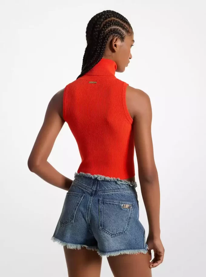 Frayed Denim Shorts Frayed Denim Shorts