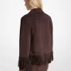 Fringed Suede Jacket
