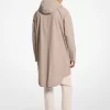 Garment-Dyed Stretch Cotton Poplin Anorak