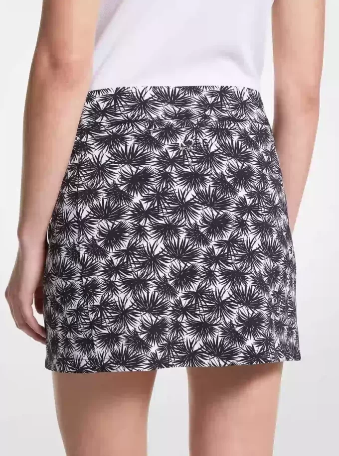 Golf Printed Stretch Knit Skort Golf Printed Stretch Knit Skort