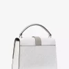 Greenwich Medium Color-Block and Signature Logo Satchel