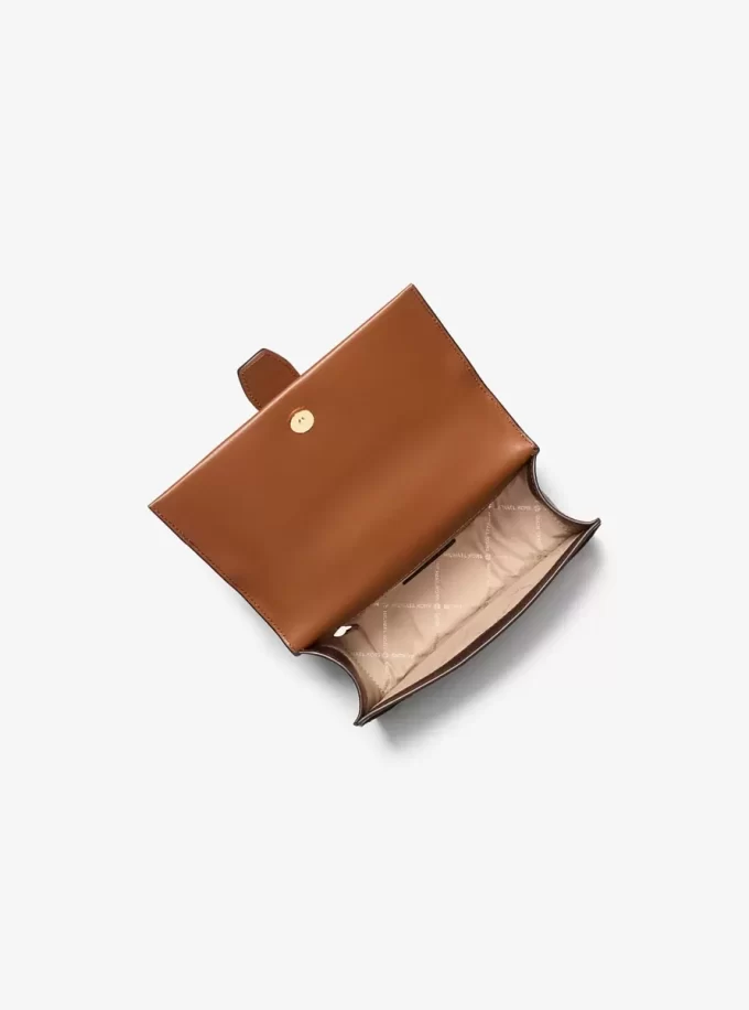 Greenwich Small Color-Block Signature Logo Crossbody Bag Greenwich Small Color-Block Signature Logo Crossbody Bag