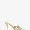 Haisley Metallic Leather Sandal Haisley Metallic Leather Sandal