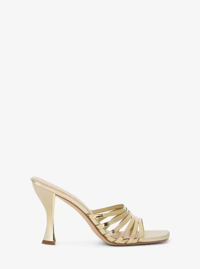 Haisley Metallic Leather Sandal Haisley Metallic Leather Sandal