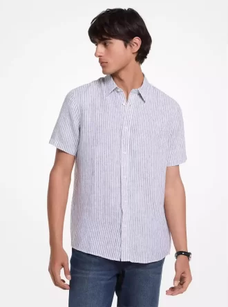Halo Striped Linen Shirt