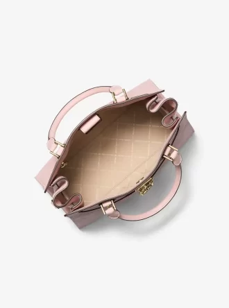 Hamilton Medium Signature Logo Satchel