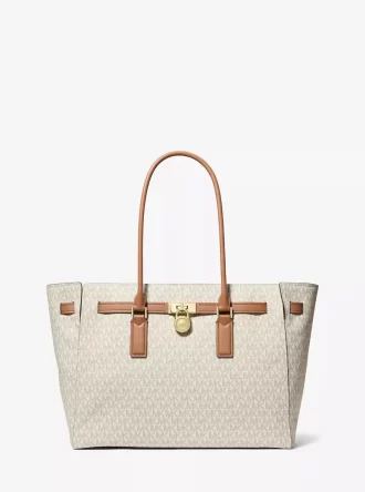 Hamilton Moderne Large Signature Logo Tote Bag