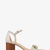 Hannah Signature Logo Block Heel Sandal Hannah Signature Logo Block Heel Sandal