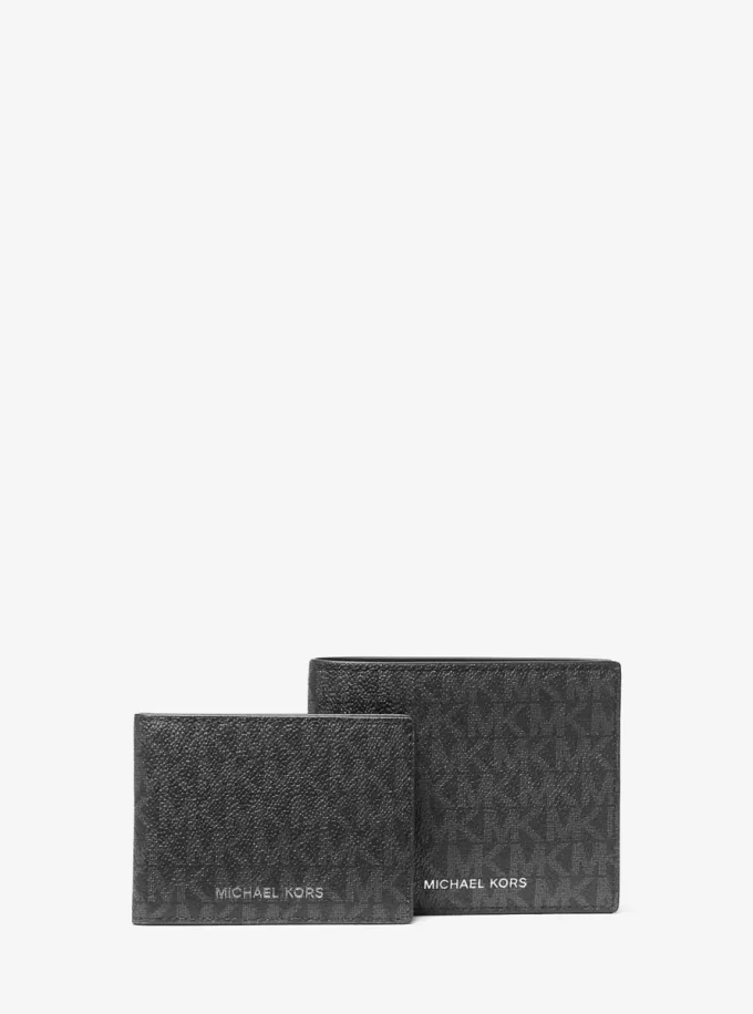 Harrison Logo Billfold Wallet With Passcase