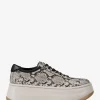 Hayes Snake Embossed Leather Platform Sneaker Hayes Snake Embossed Leather Platform Sneaker