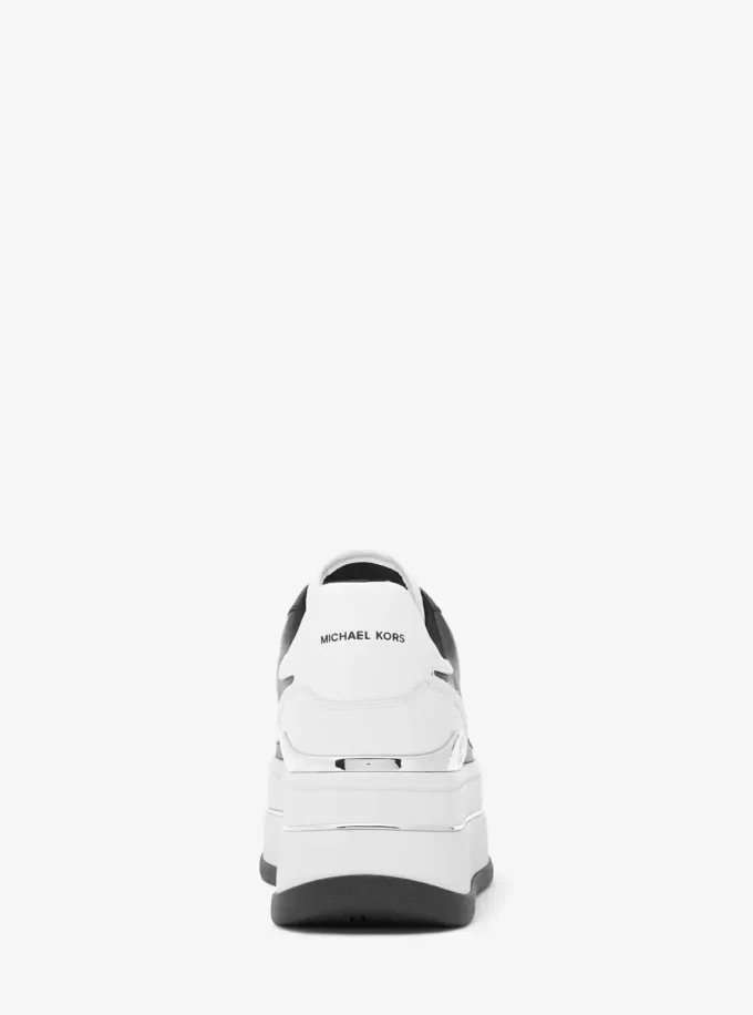 Hayes Two-Tone Leather Platform Sneaker Hayes Two-Tone Leather Platform Sneaker