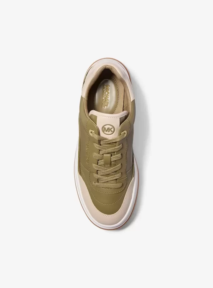 Hayes Two-Tone Leather Platform Sneaker Hayes Two-Tone Leather Platform Sneaker