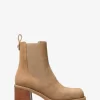 Houston Suede Block Heel Ankle Boot Houston Suede Block Heel Ankle Boot