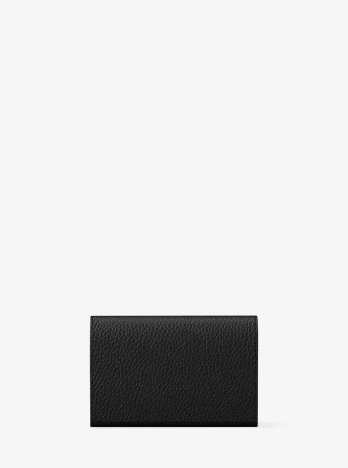 Hudson Pebbled Leather Card Case