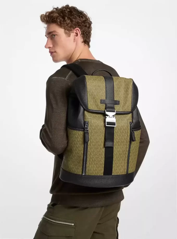 Hudson Signature Logo Aviator Backpack Hudson Signature Logo Aviator Backpack