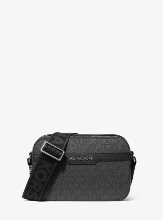 Hudson Signature Logo Camera Crossbody Bag