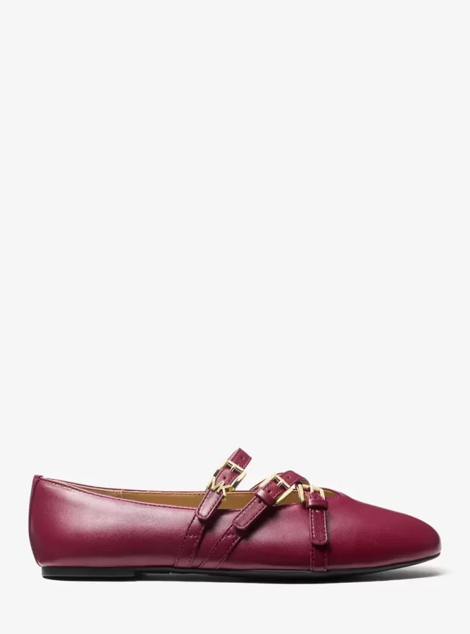 Indy Flex Leather Ballet Flat