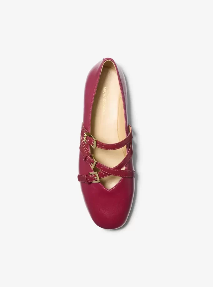 Indy Flex Leather Ballet Flat