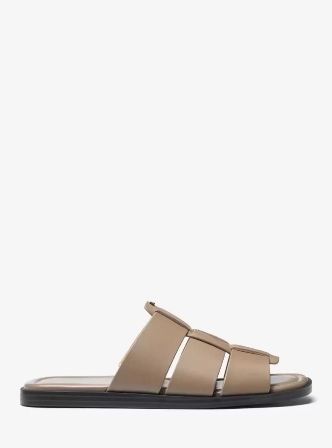 Indy Leather Slide Sandal
