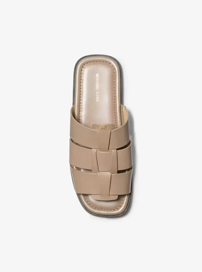 Indy Leather Slide Sandal