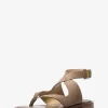 Irene Suede Wrap Sandal