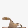 Irene Suede Wrap Sandal