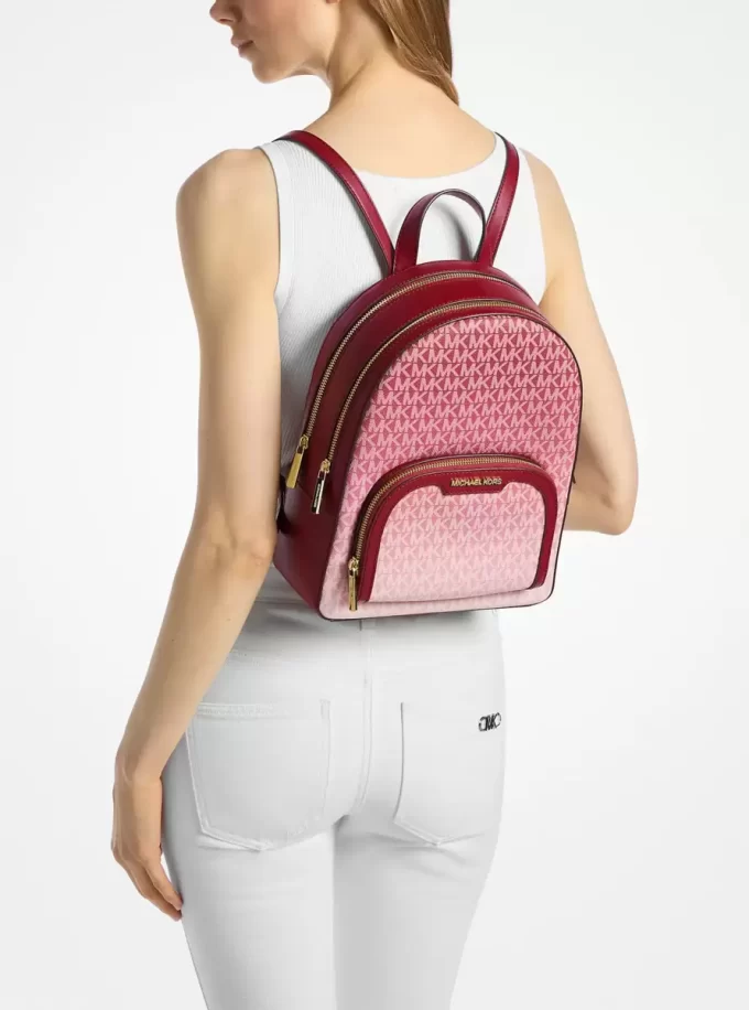Jaycee Medium Ombré Signature Logo Backpack Jaycee Medium Ombré Signature Logo Backpack