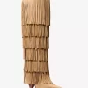 Jayla Fringed Suede Tall Boot