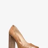 Jeanne Crocodile Embossed Leather Pump