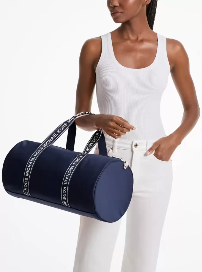 Jet Set Large Nylon Duffel Bag