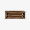 Jet Set Large Pebbled Leather Quarter-Zip Wallet Jet Set Large Pebbled Leather Quarter-Zip Wallet