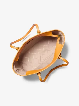 Jet Set Large Printed Signature Logo Tote Bag