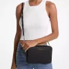 Jet Set Large Saffiano Leather Crossbody Bag