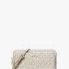 Jet Set Large Signature Logo Convertible Crossbody Bag