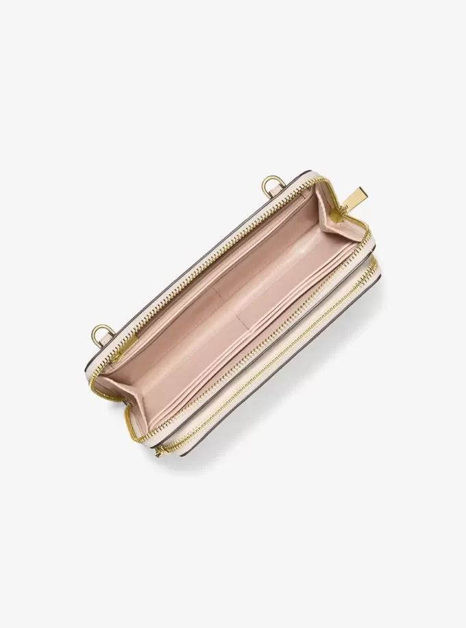 Jet Set Large Signature Logo Convertible Crossbody Bag