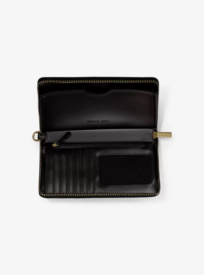 Jet Set Large Signature Logo Smartphone Wallet Jet Set Large Signature Logo Smartphone Wallet