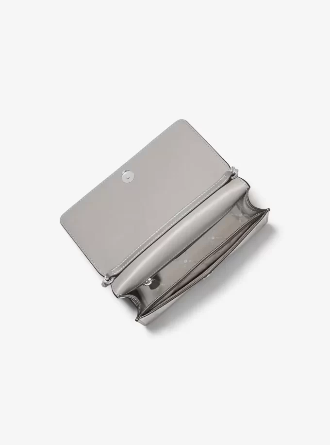 Jet Set Medium Metallic Crossbody Bag