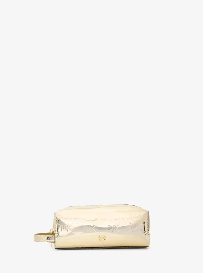 Jet Set Medium Metallic Logo Debossed Travel Kit Jet Set Medium Metallic Logo Debossed Travel Kit