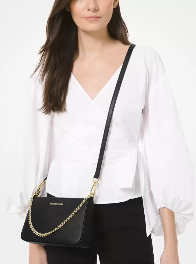 Jet Set Medium Saffiano Leather Crossbody Bag Jet Set Medium Saffiano Leather Crossbody Bag