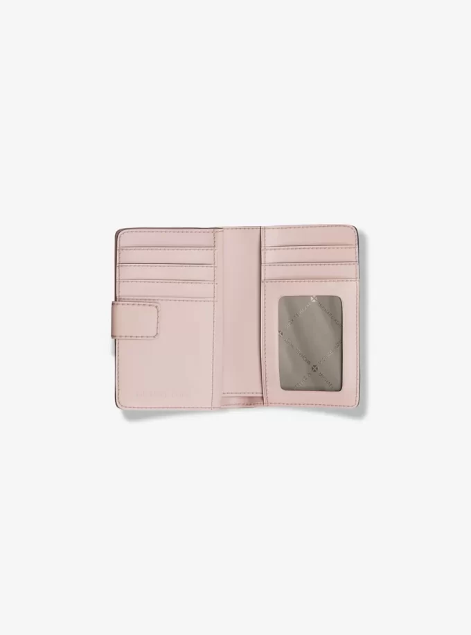 Jet Set Medium Signature Logo Bi-Fold Wallet Jet Set Medium Signature Logo Bi-Fold Wallet