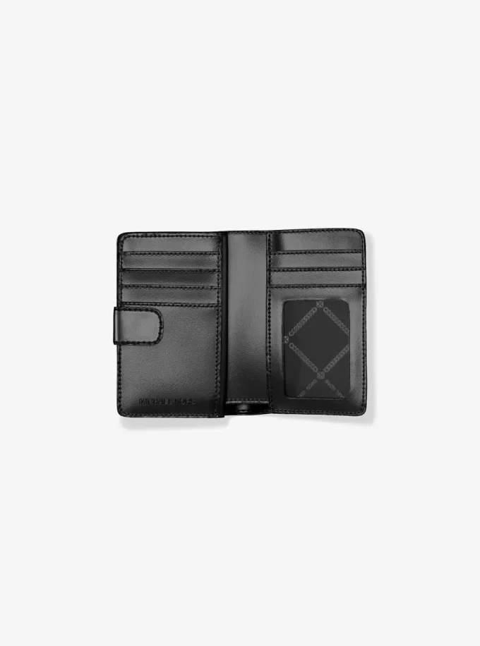 Jet Set Medium Two-Tone Logo Wallet Jet Set Medium Two-Tone Logo Wallet