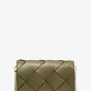 Jet Set Medium Woven Leather Crossbody Bag Jet Set Medium Woven Leather Crossbody Bag