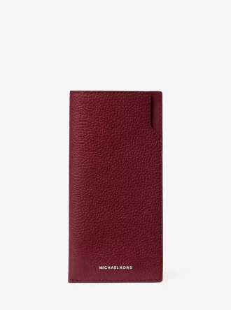 Jet Set Pebbled Leather Sunglass Case