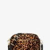 Jet Set Small Leopard Print Calf Hair Camera Crossbody Bag Jet Set Small Leopard Print Calf Hair Camera Crossbody Bag