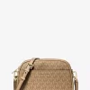 Jet Set Small Signature Logo Camera Crossbody Bag