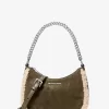 Jet Set Small Suede and Faux Shearling Convertible Crossbody Bag Jet Set Small Suede and Faux Shearling Convertible Crossbody Bag