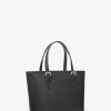 Jet Set Travel Extra-Small Saffiano Leather Top-Zip Tote Bag
